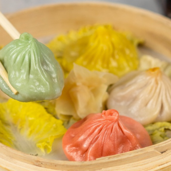 Asian Fusion Brooklyn | Dim Sum Brooklyn Food | Rainbow soup dumplings | Brooklyn NY Dimmer Summer